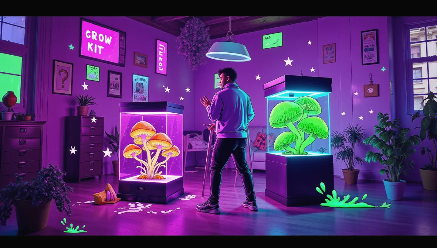 Why Mushroom Growing Kits Outperform DIY Setups: Better Yields & Less Hassle