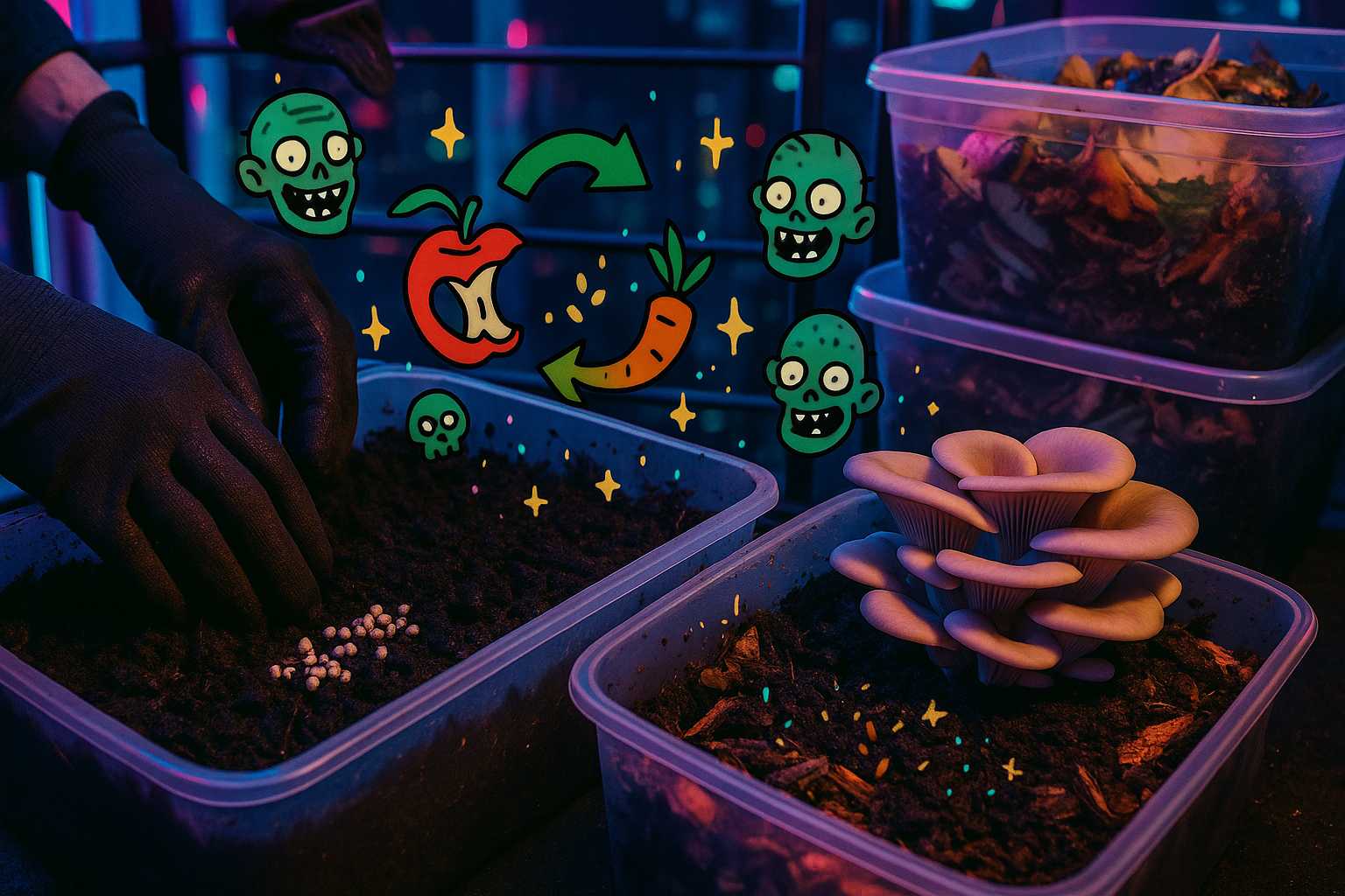 Compost Tek: Can Mushrooms Really Grow in Food Waste