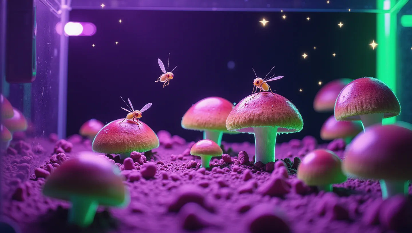 Fungus Gnats in Mushroom Kits: Should You Worry?