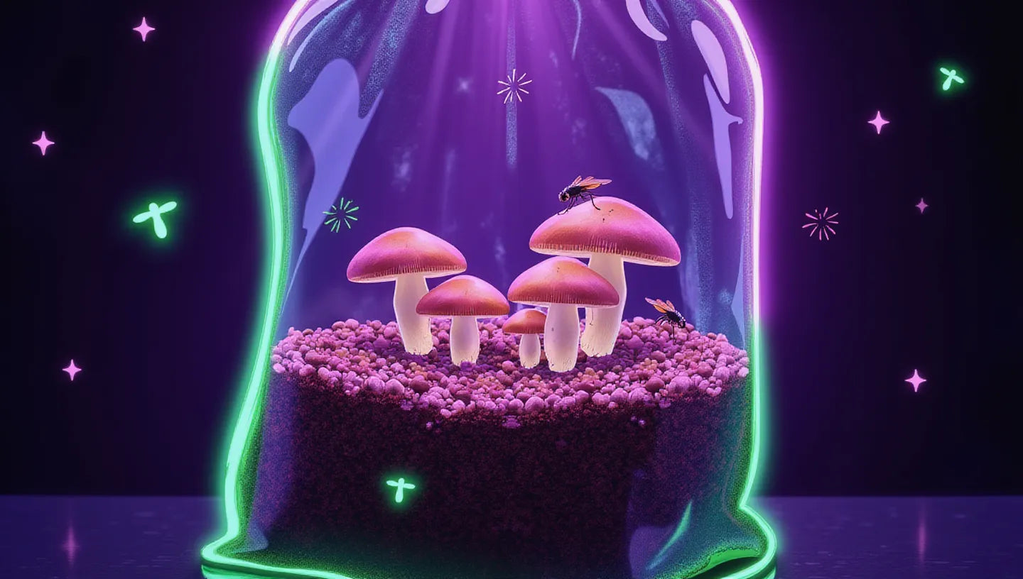 Fruit Flies in Mushroom Kits: Should You Worry?