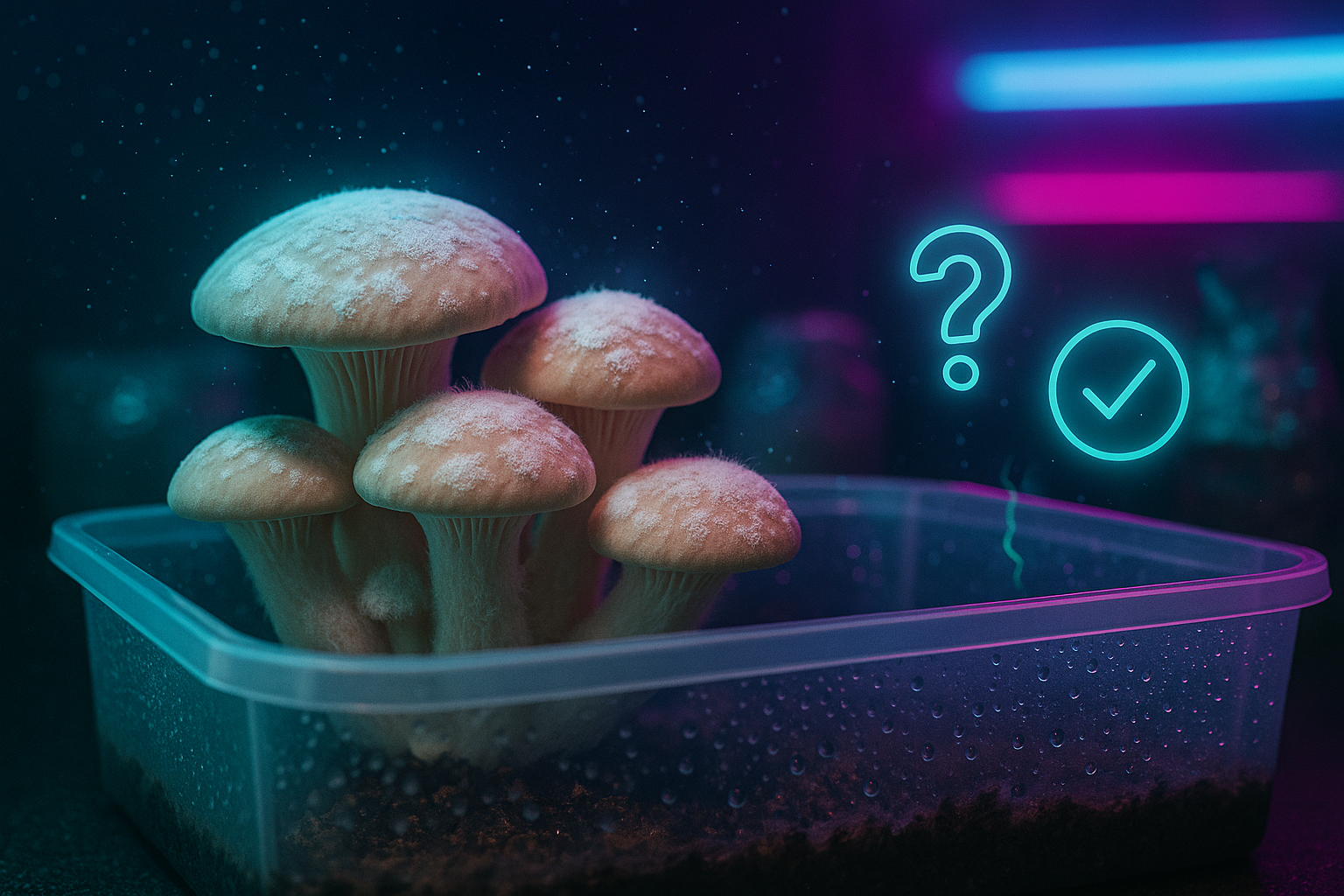 What is the White Fuzz on Mushrooms: Safe or Mold?