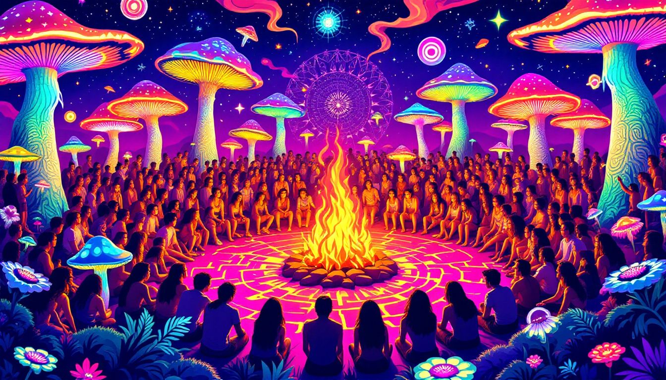 Exploring the Intersection of Psychedelic Rituals, Mental Health Transformation, and the Growing Interest in Mushrooms