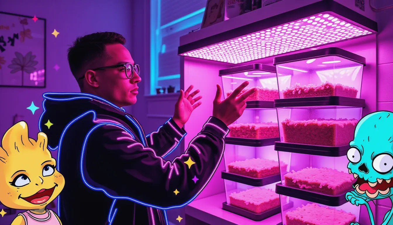 Does LED Lighting Help Mushrooms Growth?