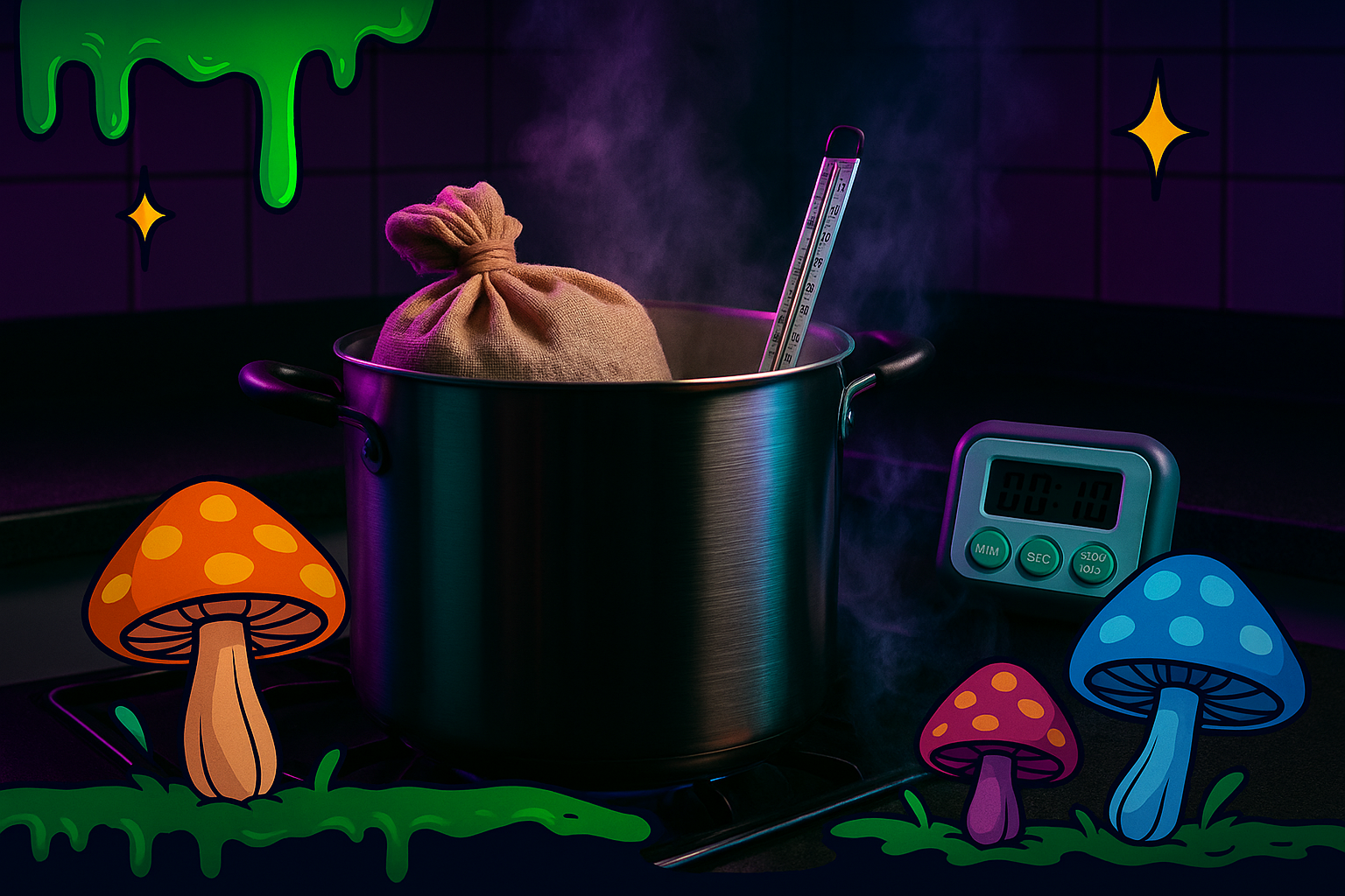 How to Sterilize Your Mushroom Substrate Without a Pressure Cooker