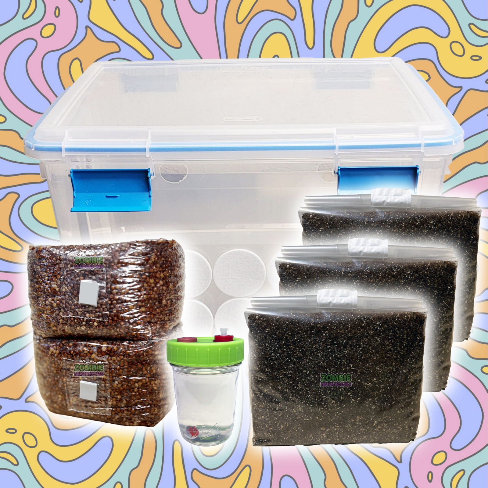 Mushroom Monotub Kit