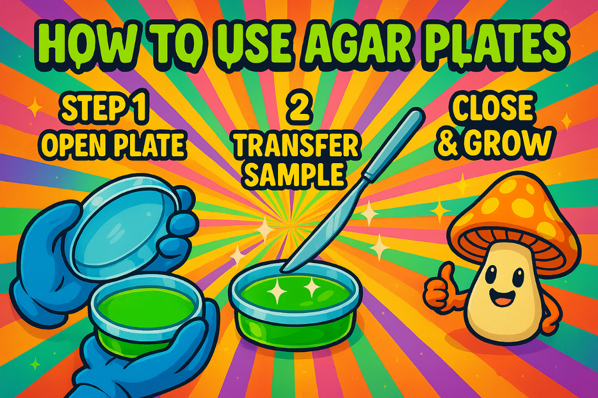 Agar Cups - 100% Sterile Agar Plates - Sorghum Yeast Agar ( 15x )