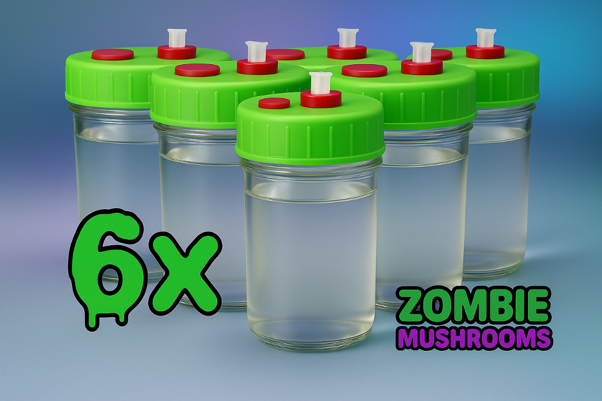 Liquid Culture Solution - Mushroom Liquid Culture Jar - Regular Mouth