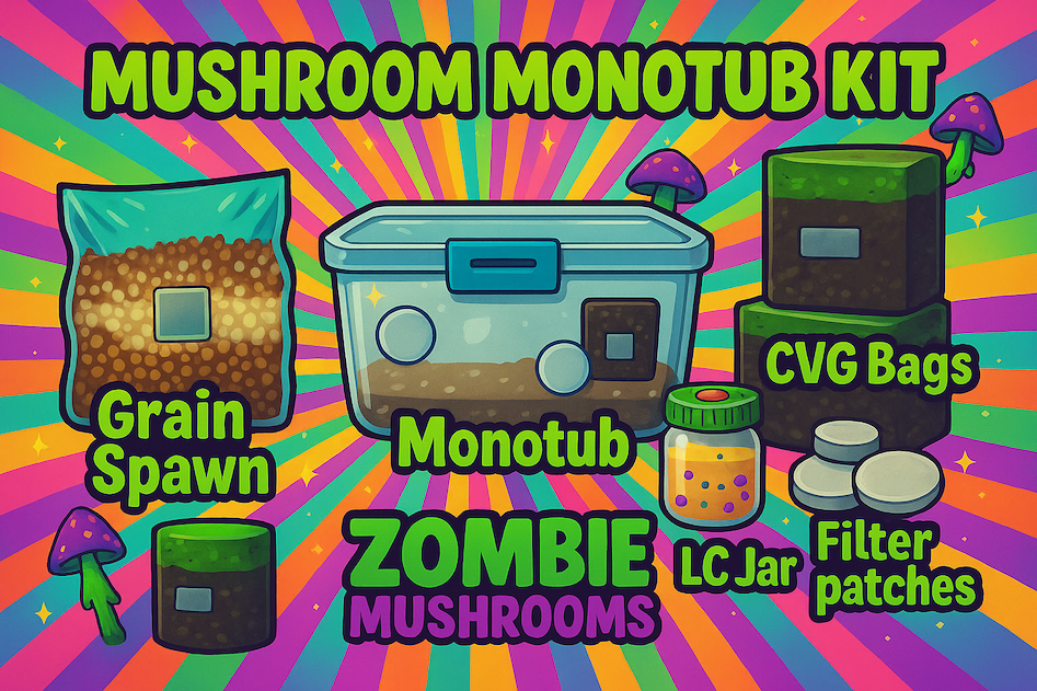 Mushroom Monotub Kit