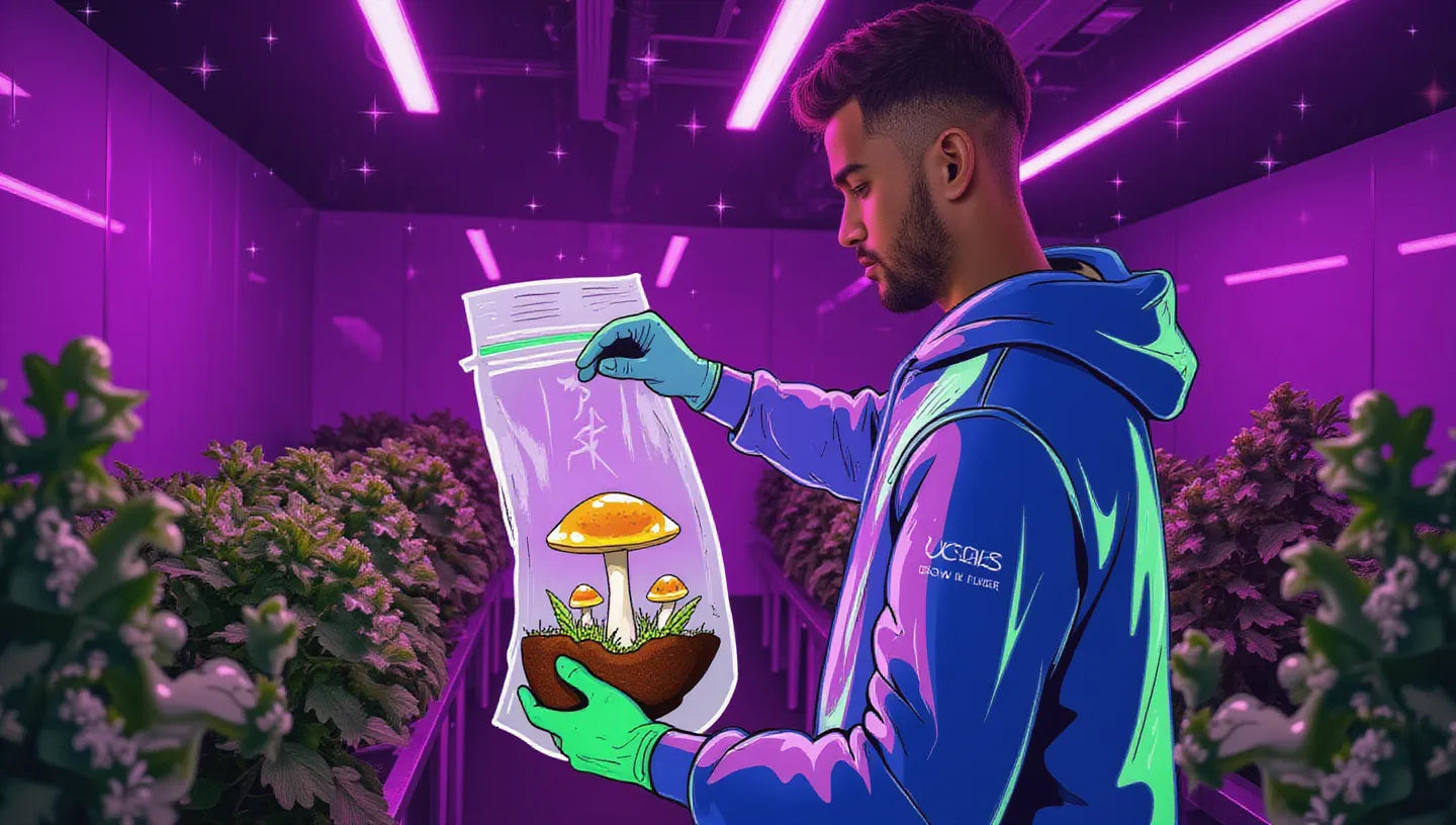 When to Open Your Mushroom Bag for Growth?