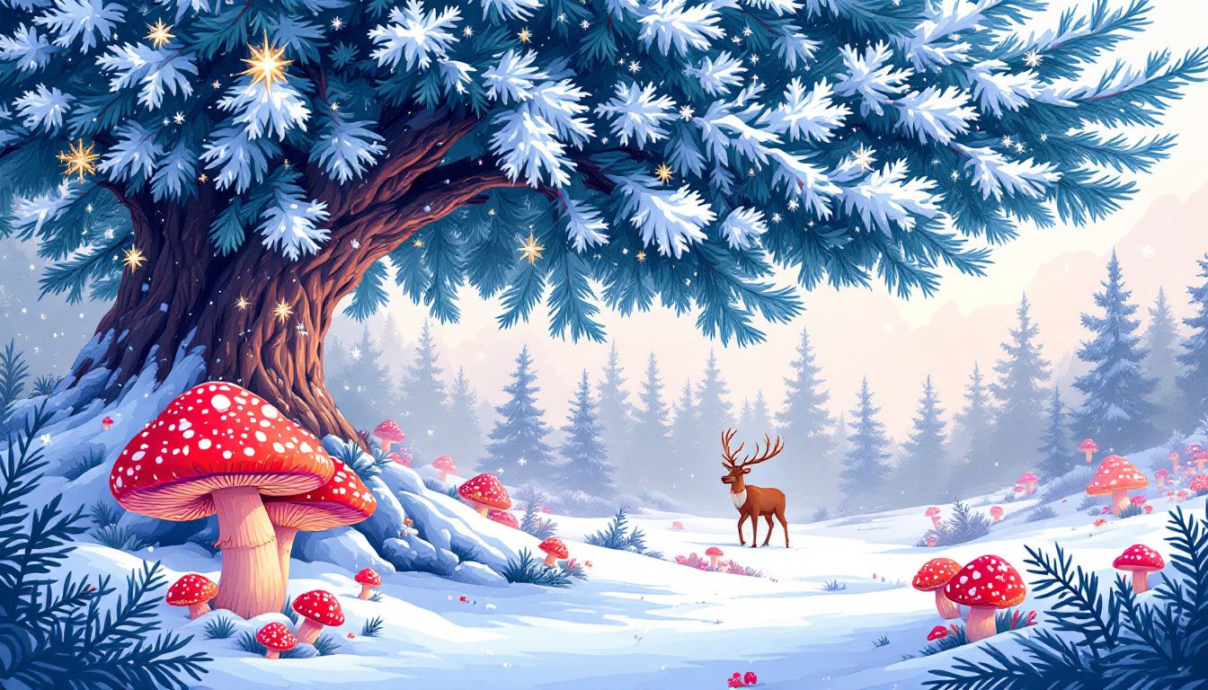 Exploring the Fascinating Connection Between Amanita Muscaria and Christmas: A Look into Folklore, History, and Modern Interpretations