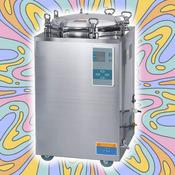 200L Commercial Pressure Sterilizer - Digital Electric Mushroom Autoclave