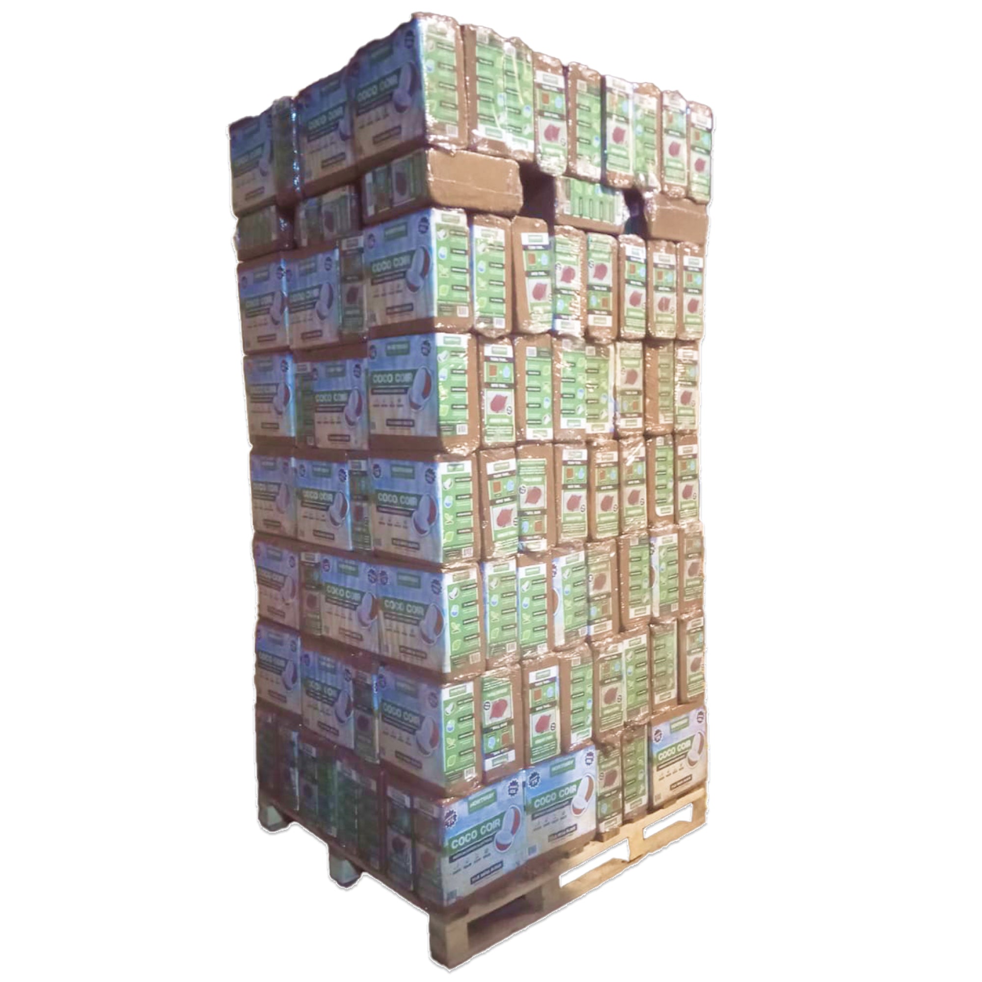 boxes of premium coco coir brick