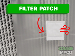 a sample picture of a filter patch