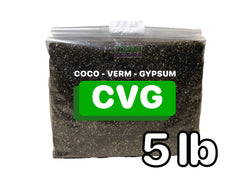 a sample of a coco - verm - gypsum (5lb)