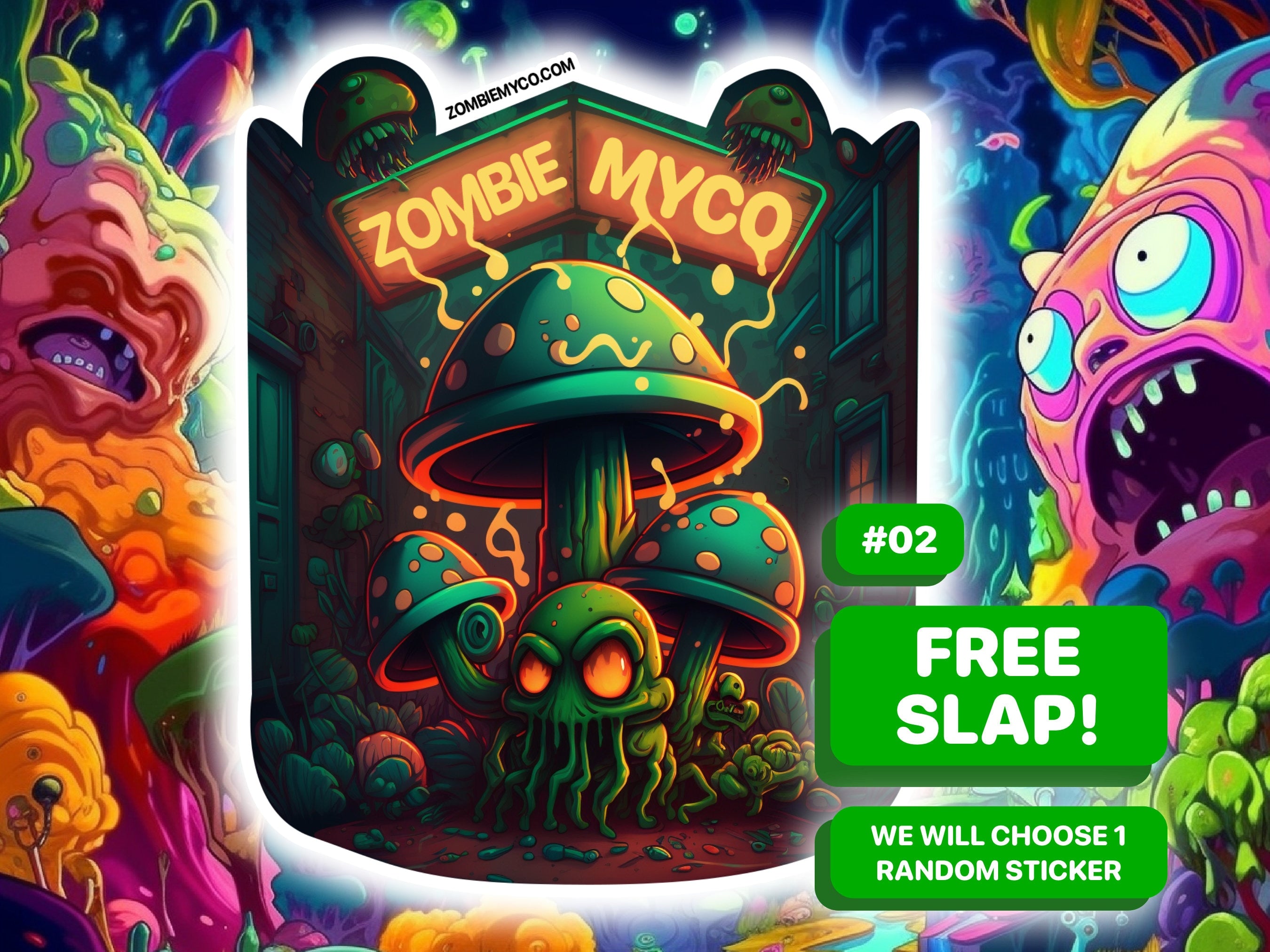 zombiemyco.com Free Slap Design