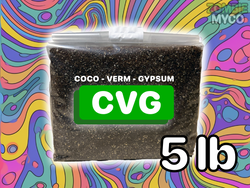 a sample of a coco - verm - gypsum (5lb)