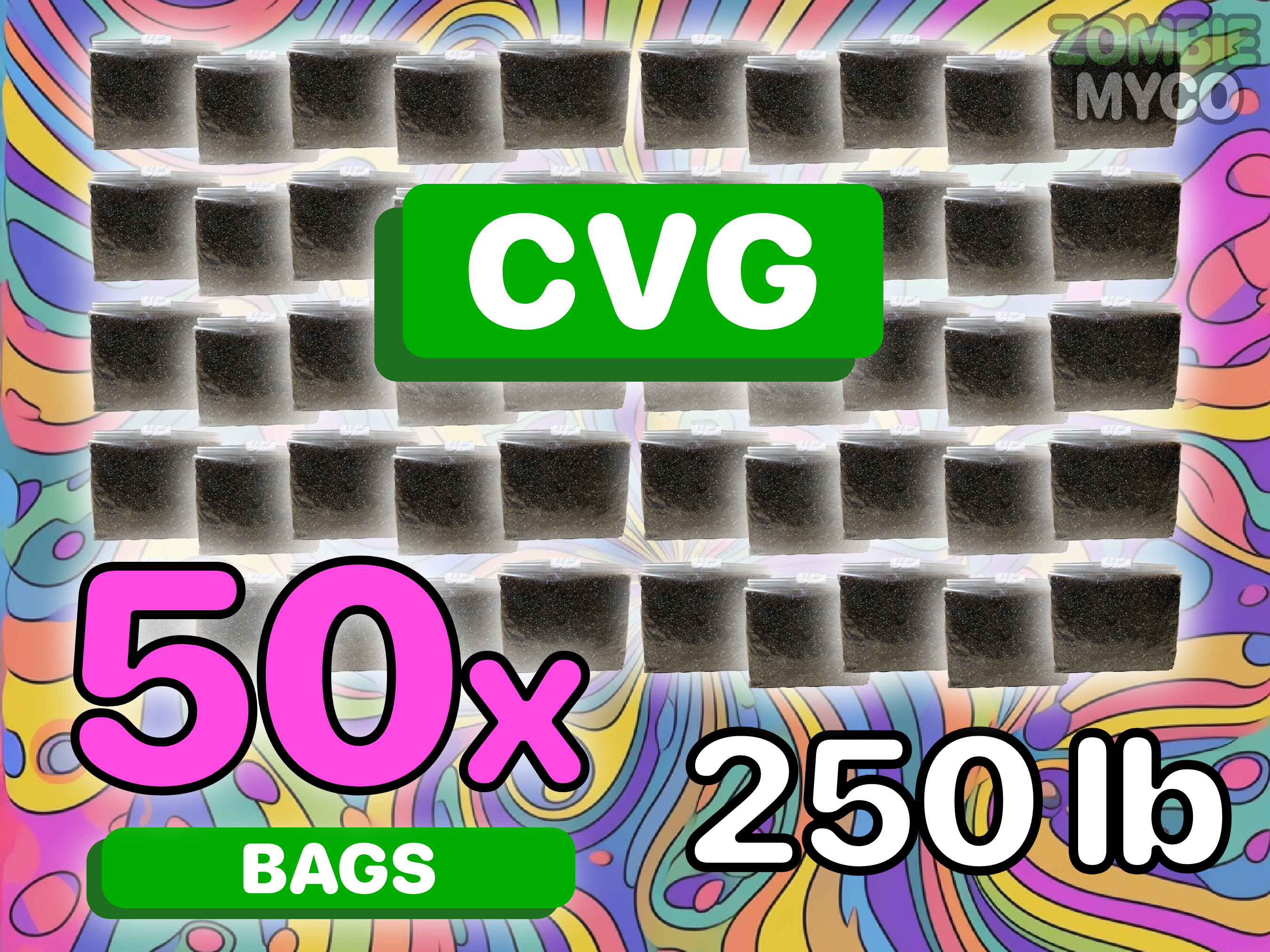 CVG (250lb) 50x  bags